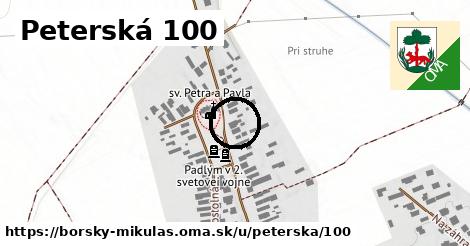 Peterská 100, Borský Mikuláš