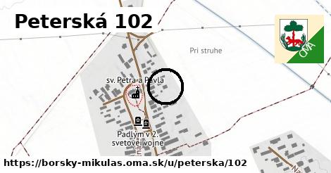 Peterská 102, Borský Mikuláš