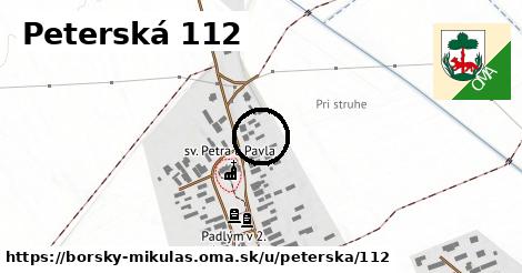 Peterská 112, Borský Mikuláš