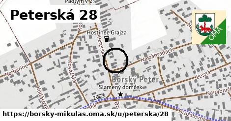 Peterská 28, Borský Mikuláš