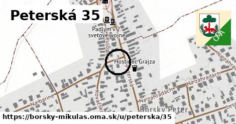 Peterská 35, Borský Mikuláš