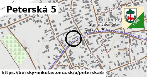 Peterská 5, Borský Mikuláš