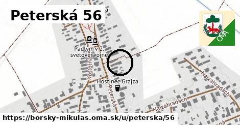 Peterská 56, Borský Mikuláš