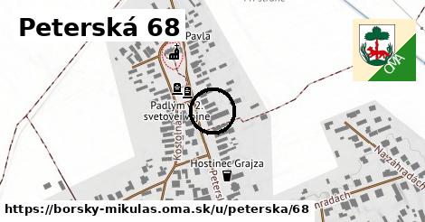 Peterská 68, Borský Mikuláš