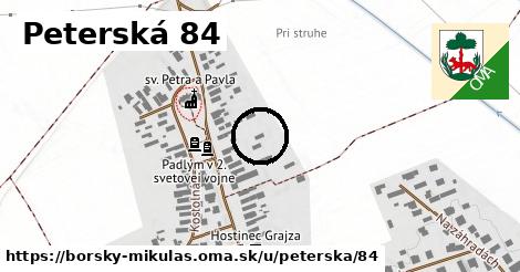 Peterská 84, Borský Mikuláš