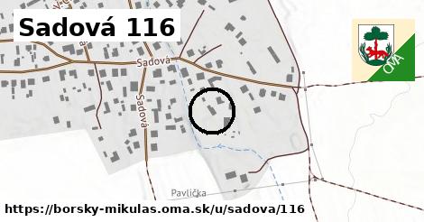 Sadová 116, Borský Mikuláš