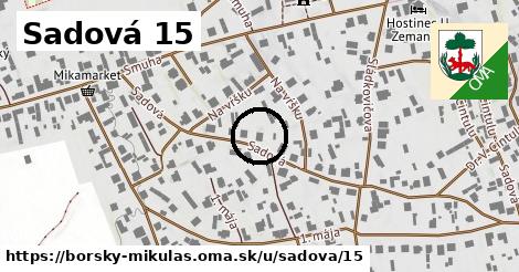 Sadová 15, Borský Mikuláš