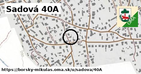 Sadová 40A, Borský Mikuláš