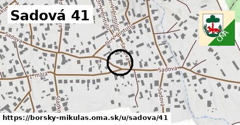 Sadová 41, Borský Mikuláš