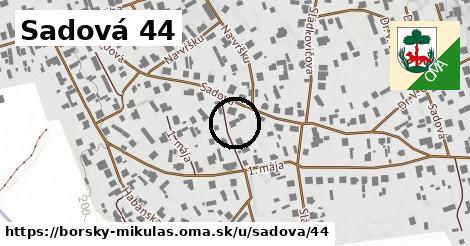 Sadová 44, Borský Mikuláš