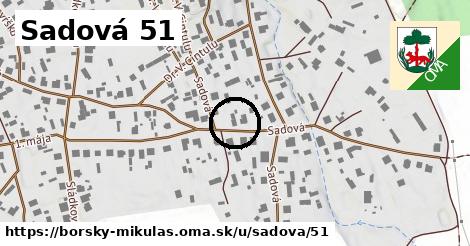 Sadová 51, Borský Mikuláš