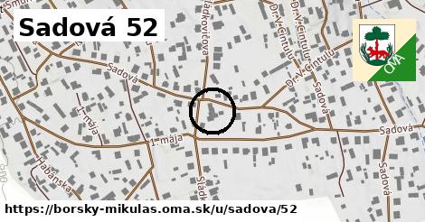 Sadová 52, Borský Mikuláš