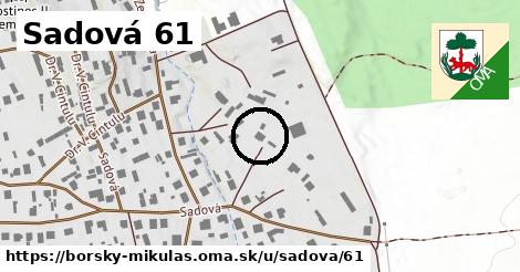 Sadová 61, Borský Mikuláš