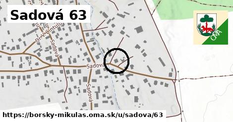 Sadová 63, Borský Mikuláš