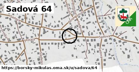 Sadová 64, Borský Mikuláš