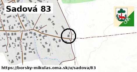 Sadová 83, Borský Mikuláš