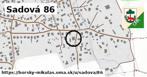 Sadová 86, Borský Mikuláš