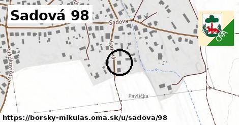 Sadová 98, Borský Mikuláš
