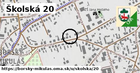 Školská 20, Borský Mikuláš