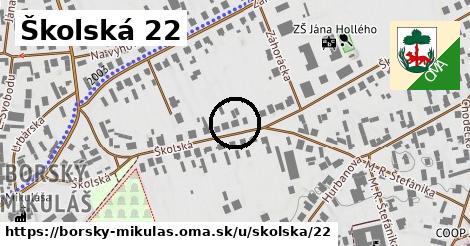 Školská 22, Borský Mikuláš