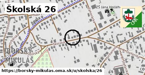 Školská 26, Borský Mikuláš