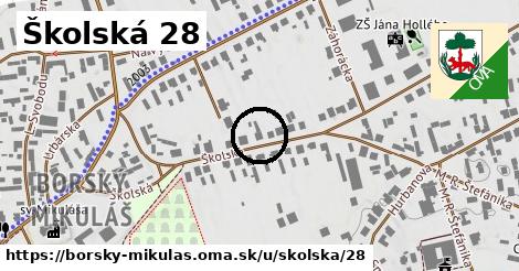 Školská 28, Borský Mikuláš