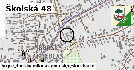 Školská 48, Borský Mikuláš