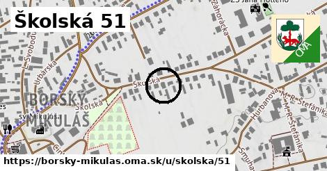 Školská 51, Borský Mikuláš