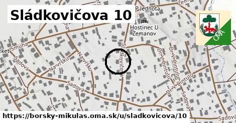 Sládkovičova 10, Borský Mikuláš