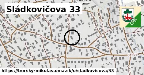 Sládkovičova 33, Borský Mikuláš