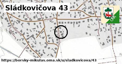 Sládkovičova 43, Borský Mikuláš