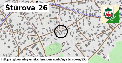 Štúrova 26, Borský Mikuláš