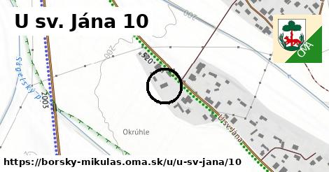 U sv. Jána 10, Borský Mikuláš