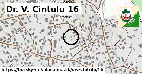 Dr. V. Cintulu 16, Borský Mikuláš