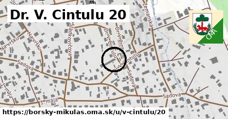 Dr. V. Cintulu 20, Borský Mikuláš