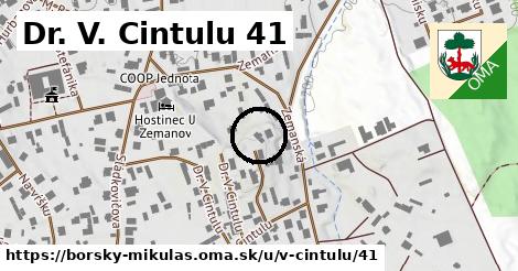 Dr. V. Cintulu 41, Borský Mikuláš