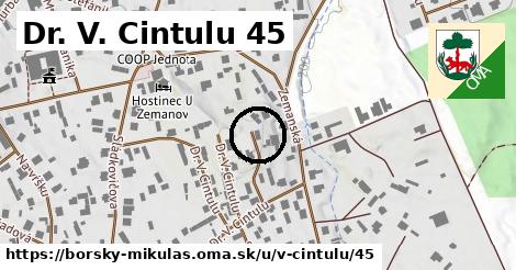 Dr. V. Cintulu 45, Borský Mikuláš