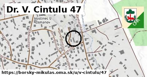 Dr. V. Cintulu 47, Borský Mikuláš