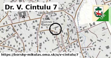 Dr. V. Cintulu 7, Borský Mikuláš