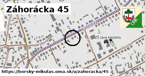 Záhorácka 45, Borský Mikuláš