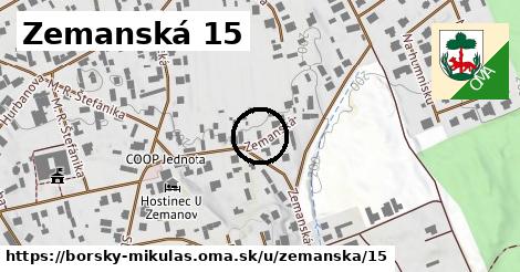 Zemanská 15, Borský Mikuláš