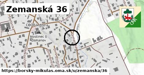 Zemanská 36, Borský Mikuláš