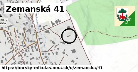 Zemanská 41, Borský Mikuláš