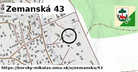 Zemanská 43, Borský Mikuláš