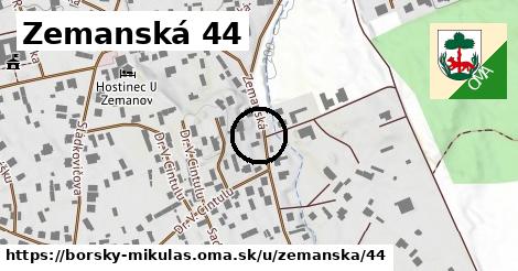 Zemanská 44, Borský Mikuláš