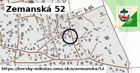 Zemanská 52, Borský Mikuláš