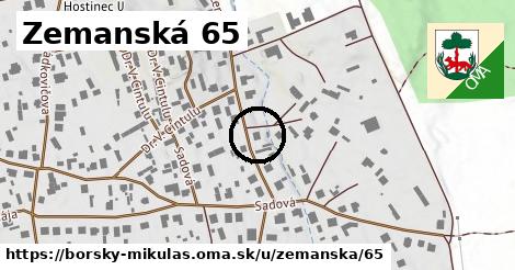 Zemanská 65, Borský Mikuláš