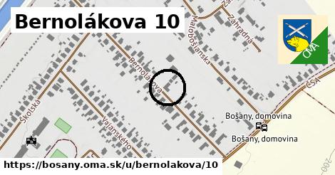Bernolákova 10, Bošany