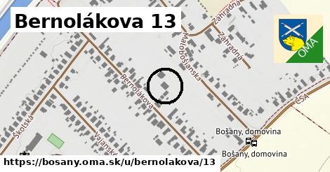 Bernolákova 13, Bošany