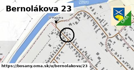 Bernolákova 23, Bošany